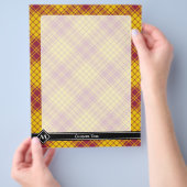 Clan MacMillan Jurk Tartan Flyer (Hand)