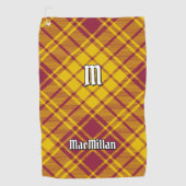 Clan MacMillan Jurk Tartan Golfhanddoek (Voorkant)