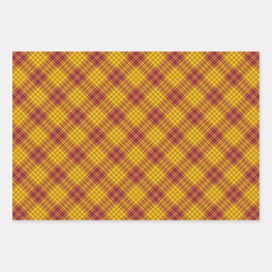 Clan MacMillan Jurk Tartan Inpakpapier Vel (Voorkant 3)