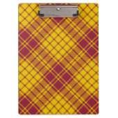 Clan MacMillan Jurk Tartan Klembord (Voorkant)