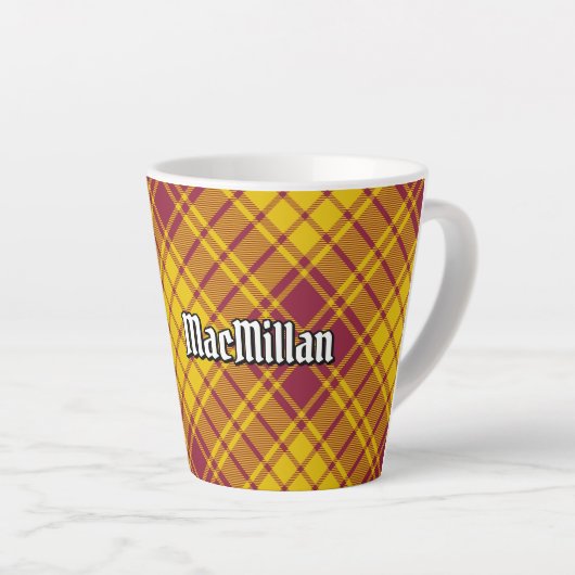 Clan MacMillan Jurk Tartan Latte Mok (Rechterhoek)