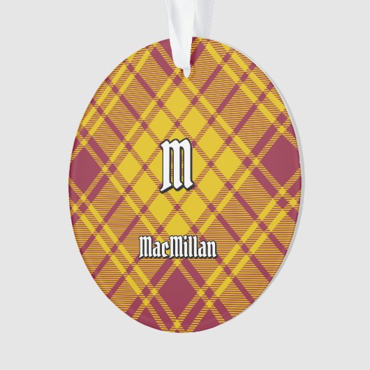 Clan MacMillan Jurk Tartan Ornament (voorkant)