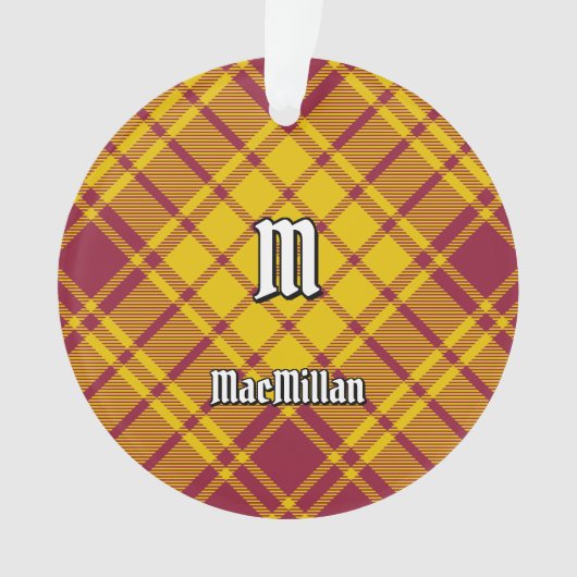 Clan MacMillan Jurk Tartan Ornament (voorkant)