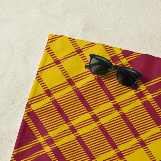 Clan MacMillan Jurk Tartan Strandlaken (In situ)