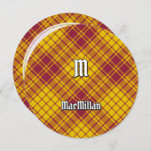 Clan MacMillan Jurk Tartan Uitnodiging (Voorkant / Achterkant)
