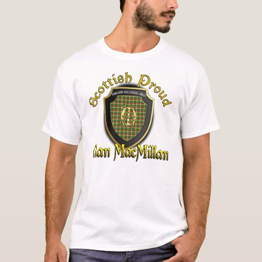 Clan MacMillan Scottish Proud Shirten T-shirt (Voorkant)