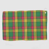 Clan MacMillan Scottish Tartan Golfhanddoek (Horizontaal)