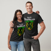 Clan MacMillan Surname Scottish Tartan Lion T-shirt (Unisex)