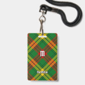 Clan MacMillan Tartan Badge (Voorzijde met lanyard)