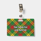 Clan MacMillan Tartan Badge (Achterkant met clip)