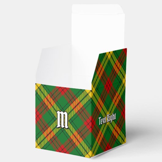 Clan MacMillan Tartan Bedankdoosjes (Geopend)