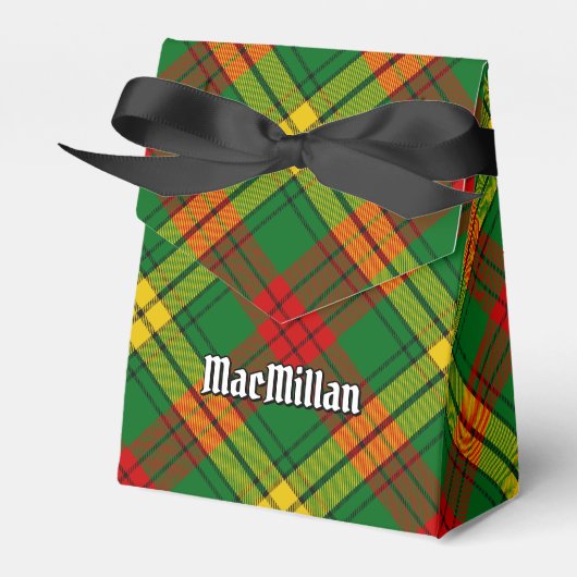 Clan MacMillan Tartan Bedankdoosjes (Voorkant Zijde)