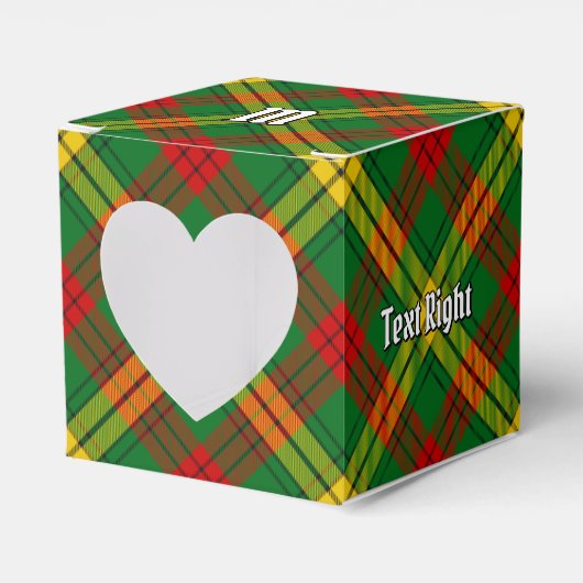 Clan MacMillan Tartan Bedankdoosjes (Voorkant Zijde)