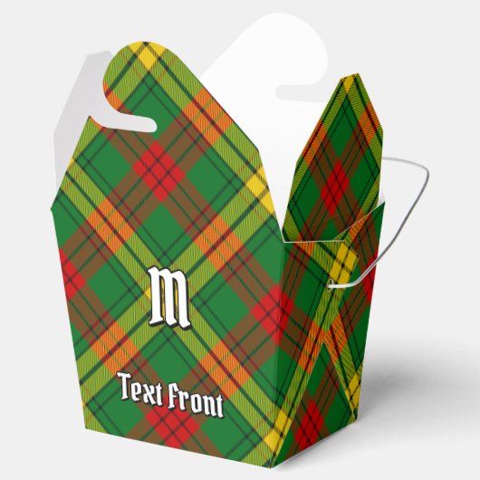 Clan MacMillan Tartan Bedankdoosjes (Geopend)