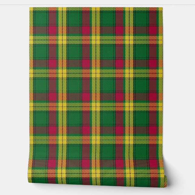 Clan MacMillan Tartan Behang (Afrollen)