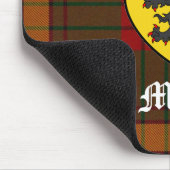 Clan MacMillan Tartan & COA Mousepad Muismat (Hoek)