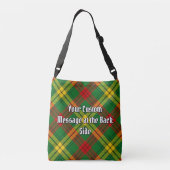 Clan MacMillan Tartan Crossbody Tas (Achterkant)
