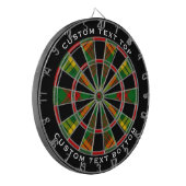 Clan MacMillan Tartan Dartbord (Voorkant Links)