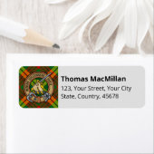 Clan MacMillan Tartan Etiket (Insitu)