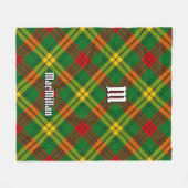Clan MacMillan Tartan Fleece Deken (Voorkant (Horizontaal))