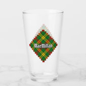 Clan MacMillan Tartan Glas (Achterkant)