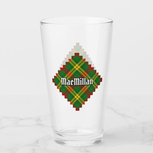 Clan MacMillan Tartan Glas (Achterkant)