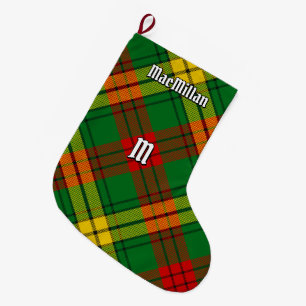 Clan MacMillan Tartan Grote Kerstsok