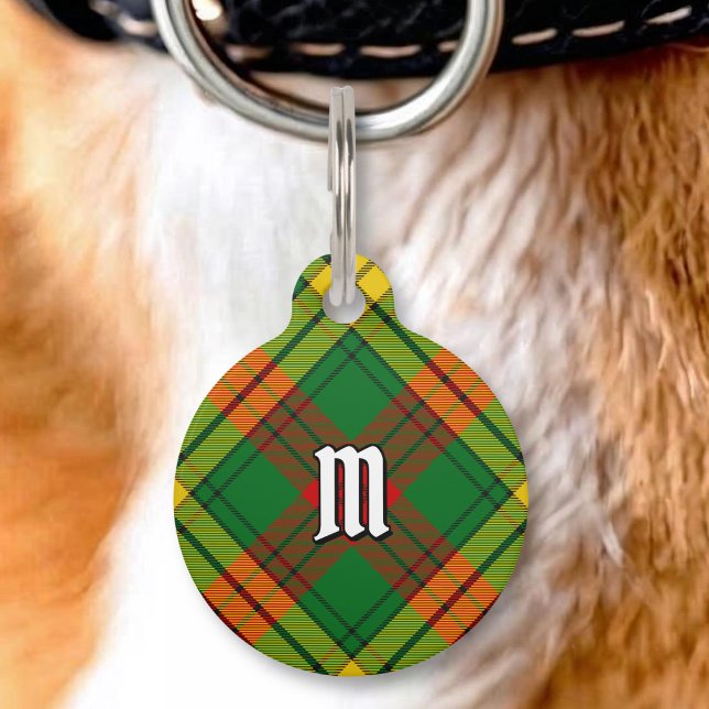Clan MacMillan Tartan Huisdierpenning (Creator heeft geüpload)