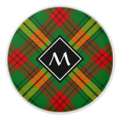 Clan MacMillan Tartan Keramische Knop (Voorkant)