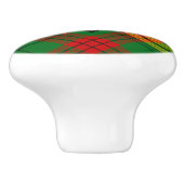 Clan MacMillan Tartan Keramische Knop (Zijkant)
