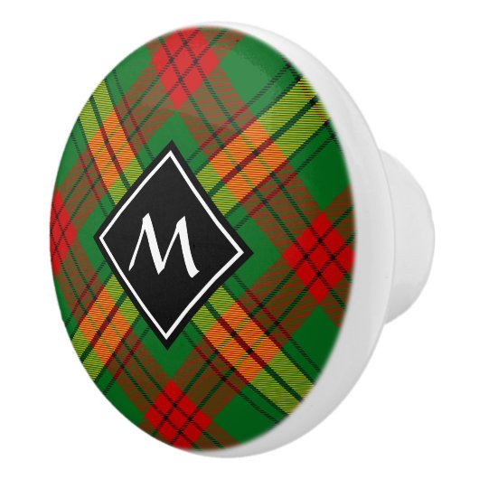 Clan MacMillan Tartan Keramische Knop (Rechts)