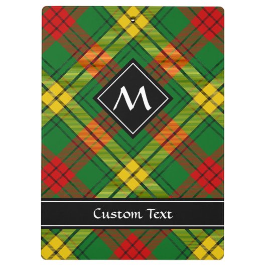Clan MacMillan Tartan Klembord (Achterkant)