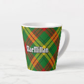 Clan MacMillan Tartan Latte Mok (Rechterhoek)