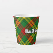 Clan MacMillan Tartan Latte Mok (Voorkant)