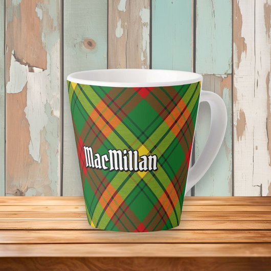 Clan MacMillan Tartan Latte Mok