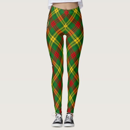 Clan MacMillan Tartan Leggings (Voorkant)