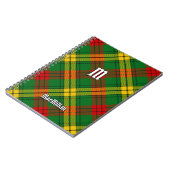 Clan MacMillan Tartan Notitieboek (Linkerzijde)