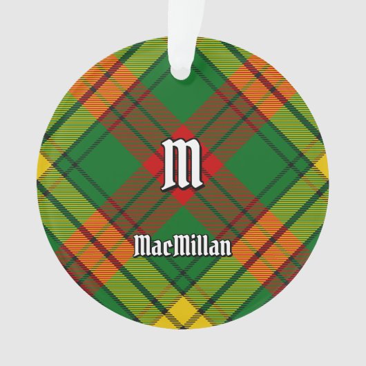 Clan MacMillan Tartan Ornament (voorkant)