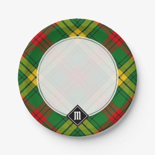 Clan MacMillan Tartan Papieren Bordje (Voorkant)