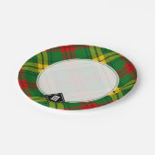 Clan MacMillan Tartan Papieren Bordje (Gekanteld)