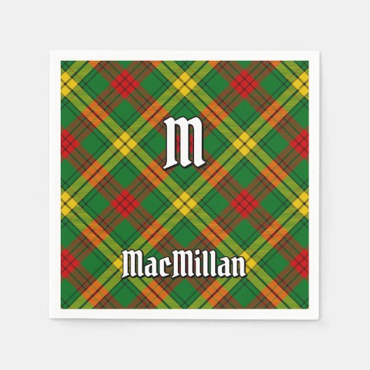 Clan MacMillan Tartan Servet (Voorkant)
