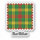 Clan MacMillan Tartan Sticker (Voorkant)