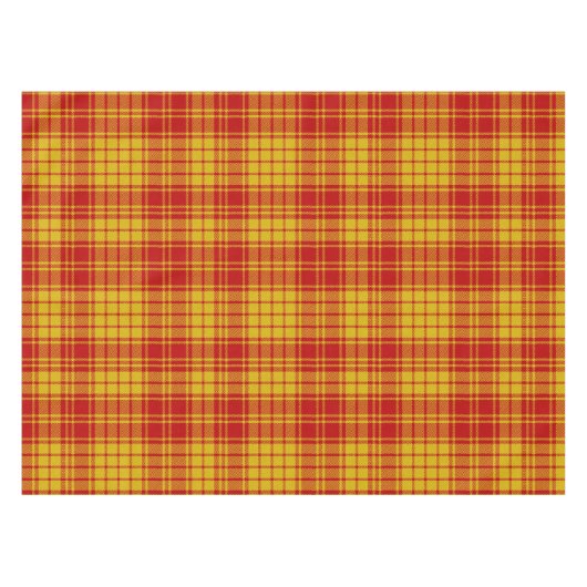Clan MacMillan Tartan Tablecloth Tafelkleed (Voorkant (Horizontaal))