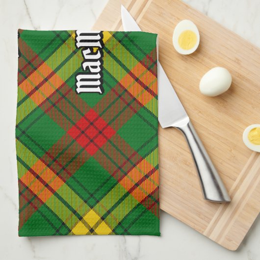 Clan MacMillan Tartan Theedoek (Quarter Fold)