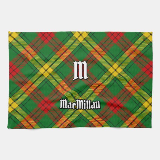 Clan MacMillan Tartan Theedoek (Horizontaal)