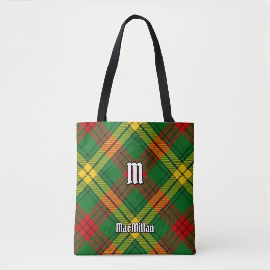 Clan MacMillan Tartan Tote Bag (Voorkant)