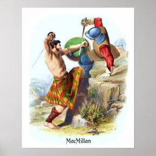 Clan MacMillan van R.R. McIan Poster
