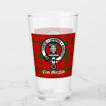 Clan MacNab Crest Badge en Tartan