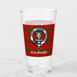 Clan MacNab Crest Badge en Tartan Glas
