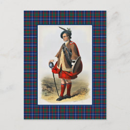 Clan MacNab  Illustratie Tartan Lijst Briefkaart